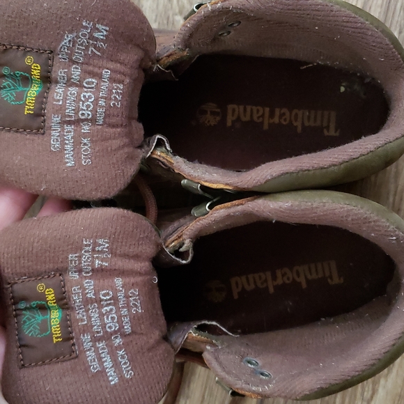 VINTAGE Timberland Woman Size 7.5 - Picture 4 of 9